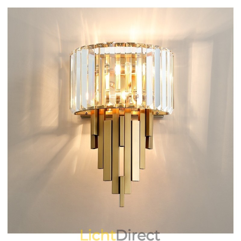 Postmoderne luxe kristallen wandlamp Woonkamer TV-achtergrondmuur Slaapkamer nachtkastje wandlamp