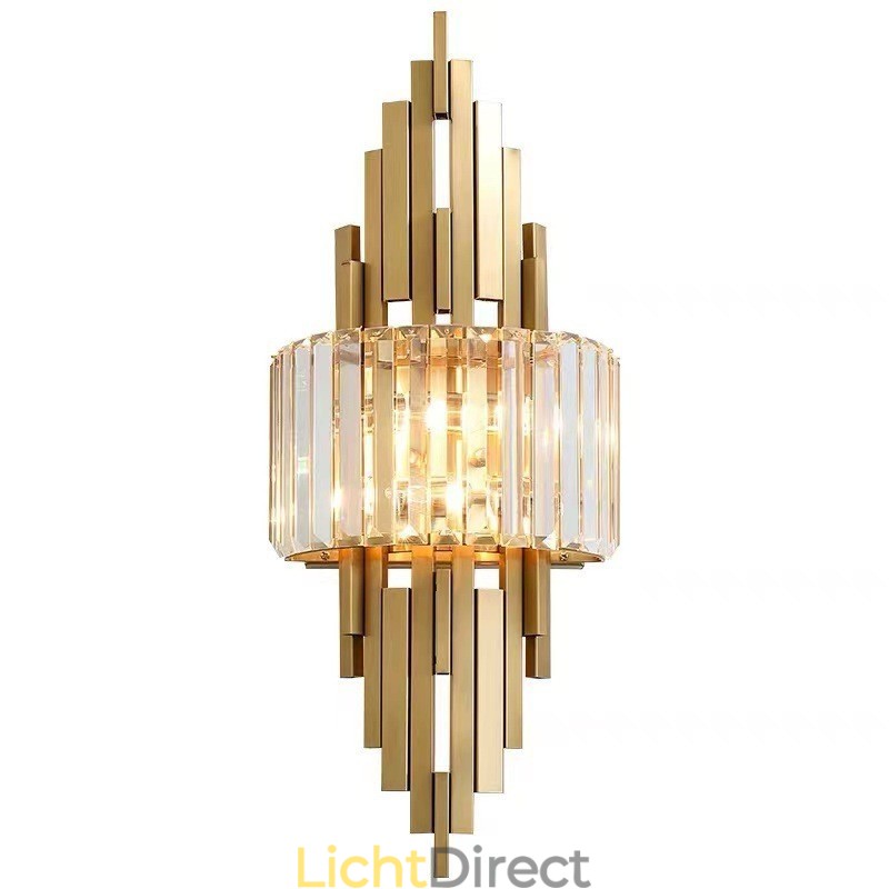 Postmoderne luxe kristallen wandlamp Woonkamer TV-achtergrondmuur Slaapkamer nachtkastje wandlamp