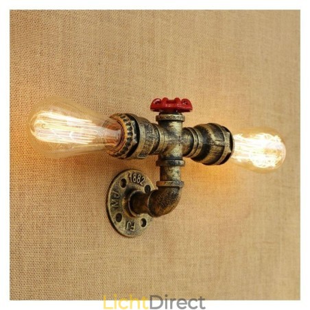 Vintage Retro Waterpijp Industriële Wandlampen Wandlamp Vintage Retro Waterpijp Industriële Wandlampen Wandlamp
