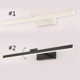 Nordic Stijl Spiegel Frontlicht Hoek Verstelbare Wandlamp Badkamer