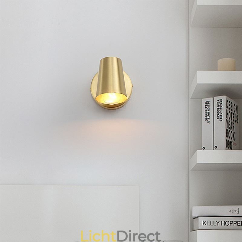 Nordic Messing Spiegel Frontlicht Spot Wandlamp