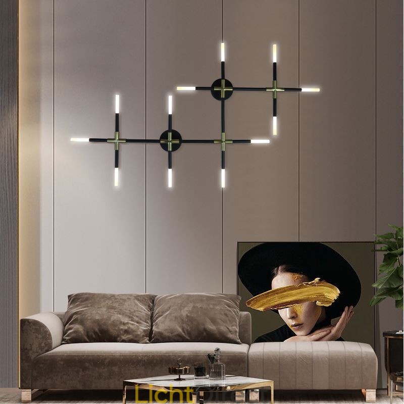 Wandlamp splitsen Warm wit creatieve wandlamp DIY combinatielamp