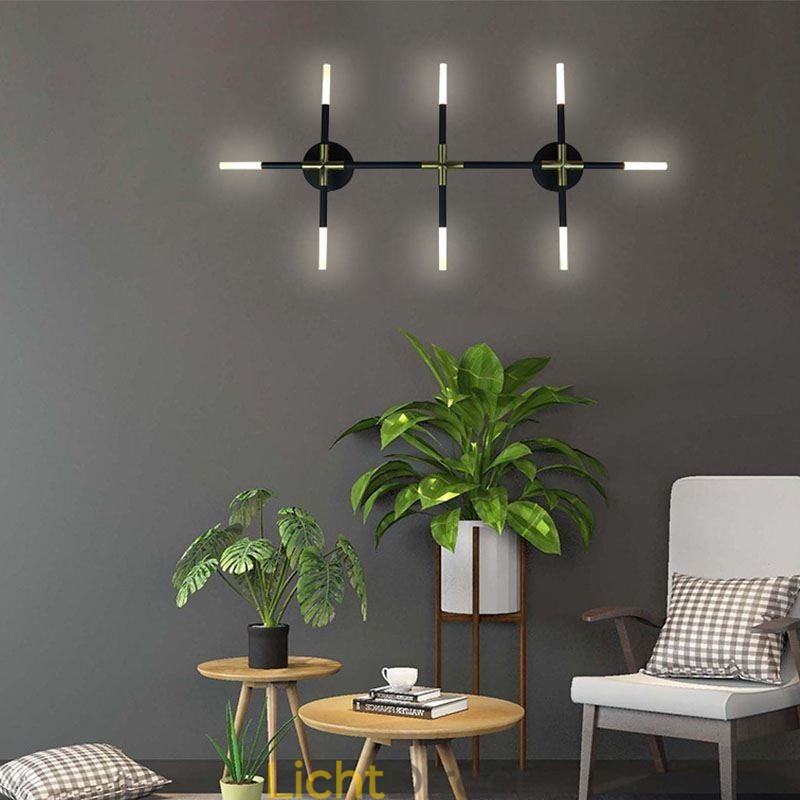 Wandlamp splitsen Warm wit creatieve wandlamp DIY combinatielamp