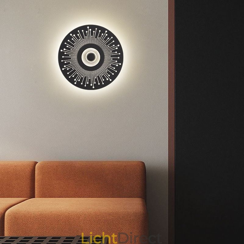 Wandlamp Nordic Full Copper Holle Ronde Wandlamp