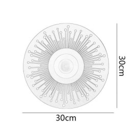 Wandlamp Nordic Full Copper Holle Ronde Wandlamp