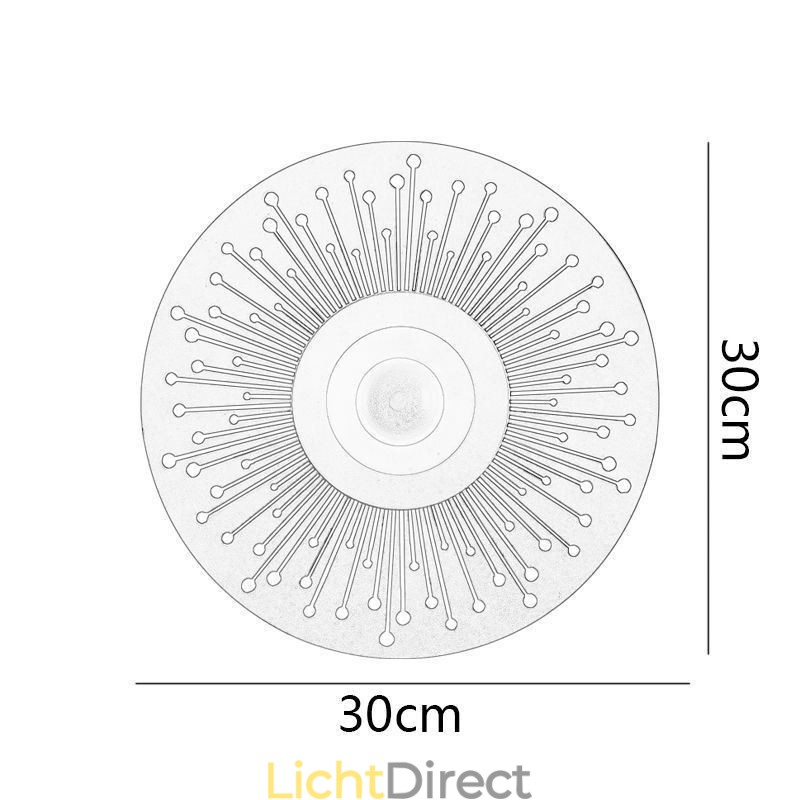 Wandlamp Nordic Full Copper Holle Ronde Wandlamp