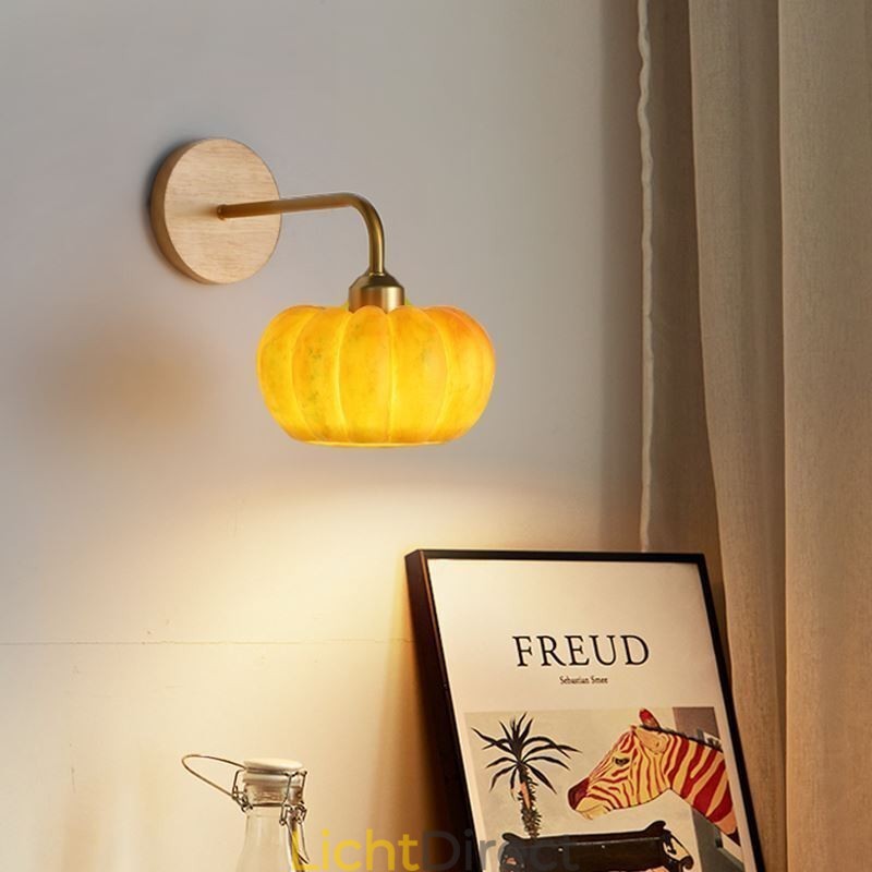 Pompoen Wandlamp Japanse Retro Wandlampen Lamp