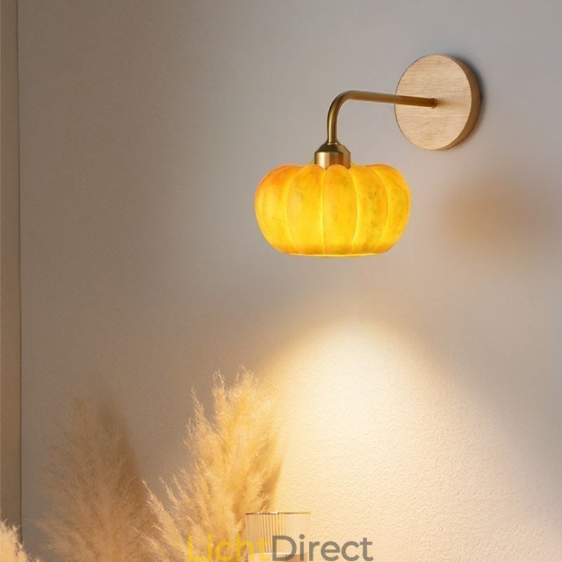 Pompoen Wandlamp Japanse Retro Wandlampen Lamp