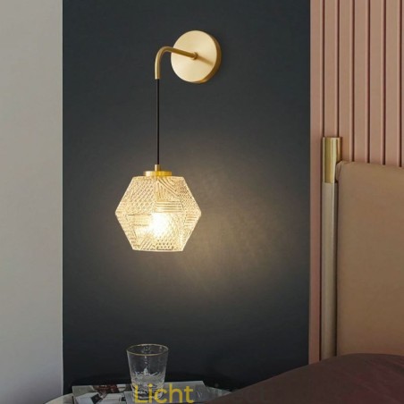 Moderne wandlamp Creatieve glazen wandlamp Moderne wandlamp Creatieve glazen wandlamp