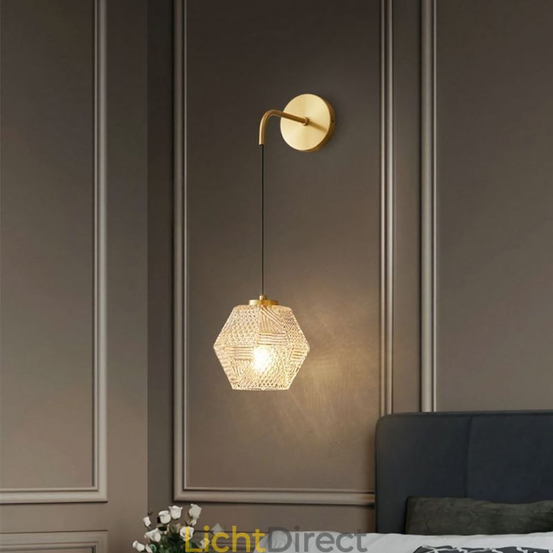 Moderne wandlamp Creatieve glazen wandlamp