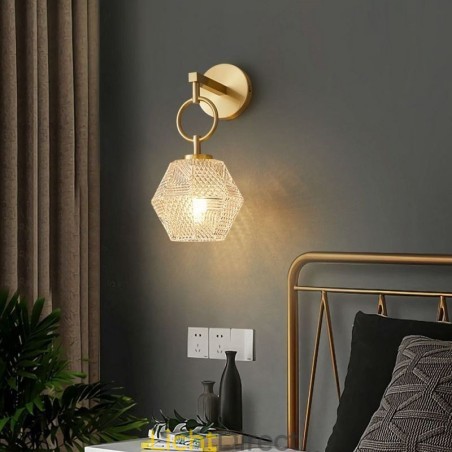 Moderne wandlamp Creatieve glazen wandlamp Moderne wandlamp Creatieve glazen wandlamp