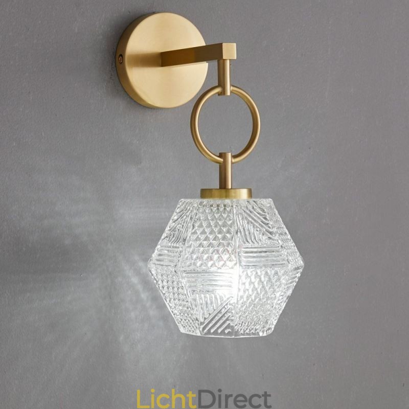 Moderne wandlamp Creatieve glazen wandlamp