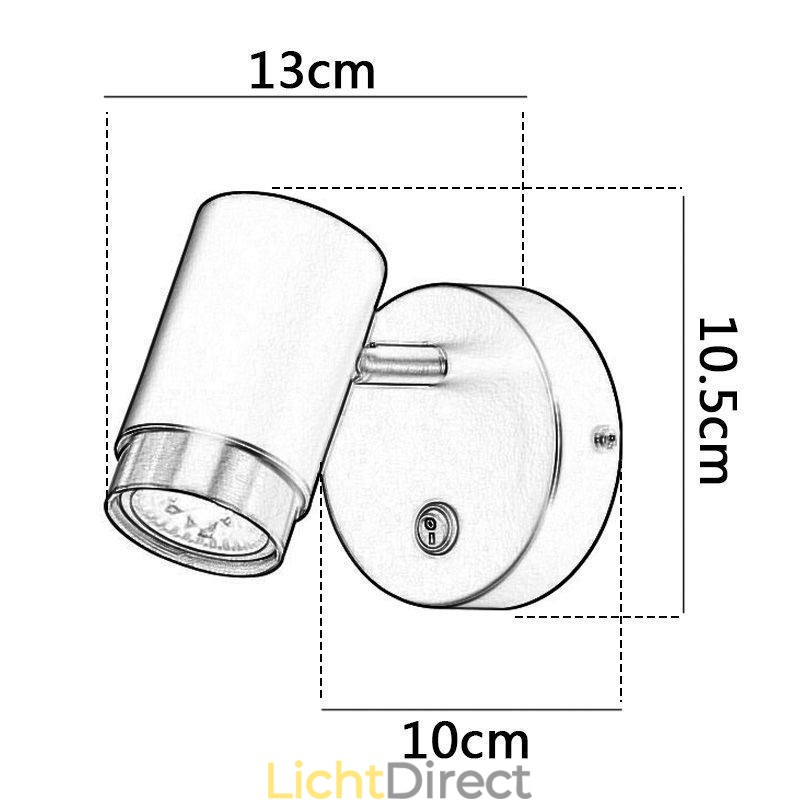 Moderne draaibare wandlamp Minimalistische wandlamp Gangpadlamp