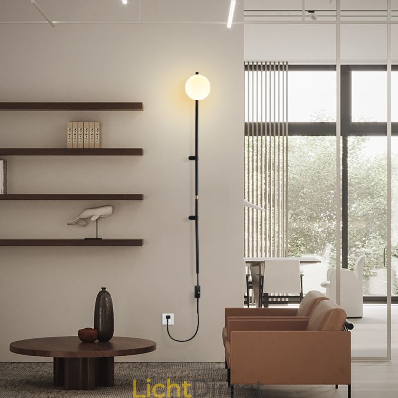 Globe Wandlamp Verlichting Mid Century Magic Bean Wandlamp Met Stekker