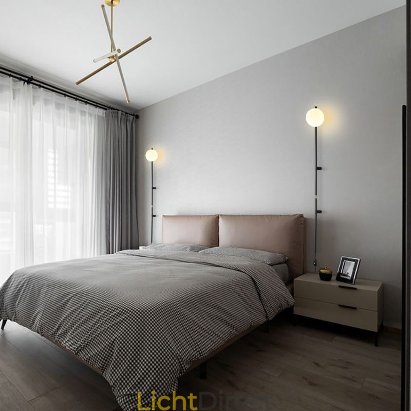 Globe Wandlamp Verlichting Mid Century Magic Bean Wandlamp Met Stekker