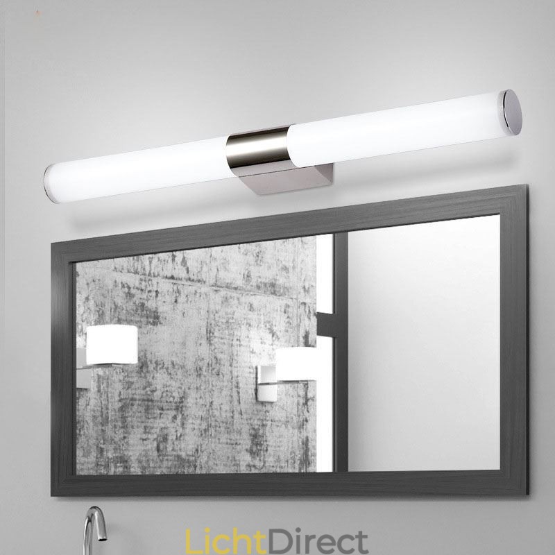 Spiegellamp Roestvrij staal Moderne wandlamp Badkamerverlichting Wandlamp