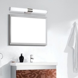 Spiegellamp Roestvrij staal Moderne wandlamp Badkamerverlichting Wandlamp