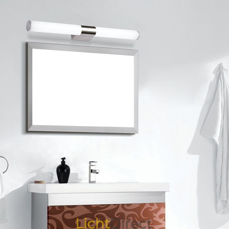 Spiegellamp Roestvrij staal Moderne wandlamp Badkamerverlichting Wandlamp