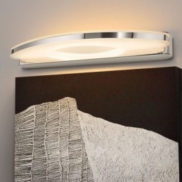 Moderne spiegelverlichting Wandlamp Badkamerverlichting Roestvrij staal