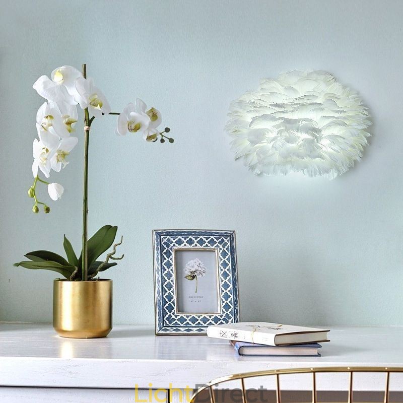 Creatieve veer wandlamp decoratieve wandlamp