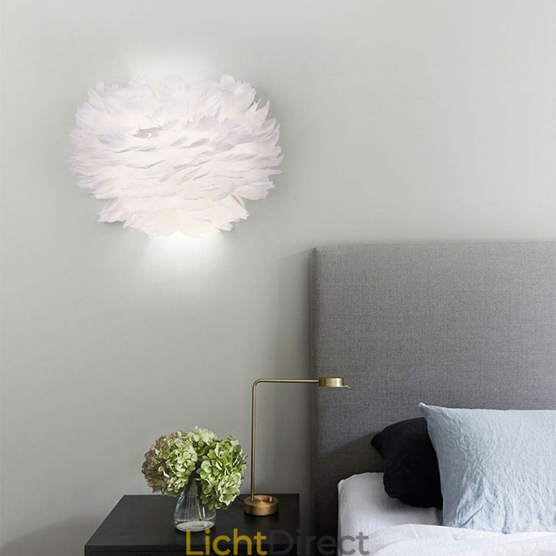Creatieve veer wandlamp decoratieve wandlamp