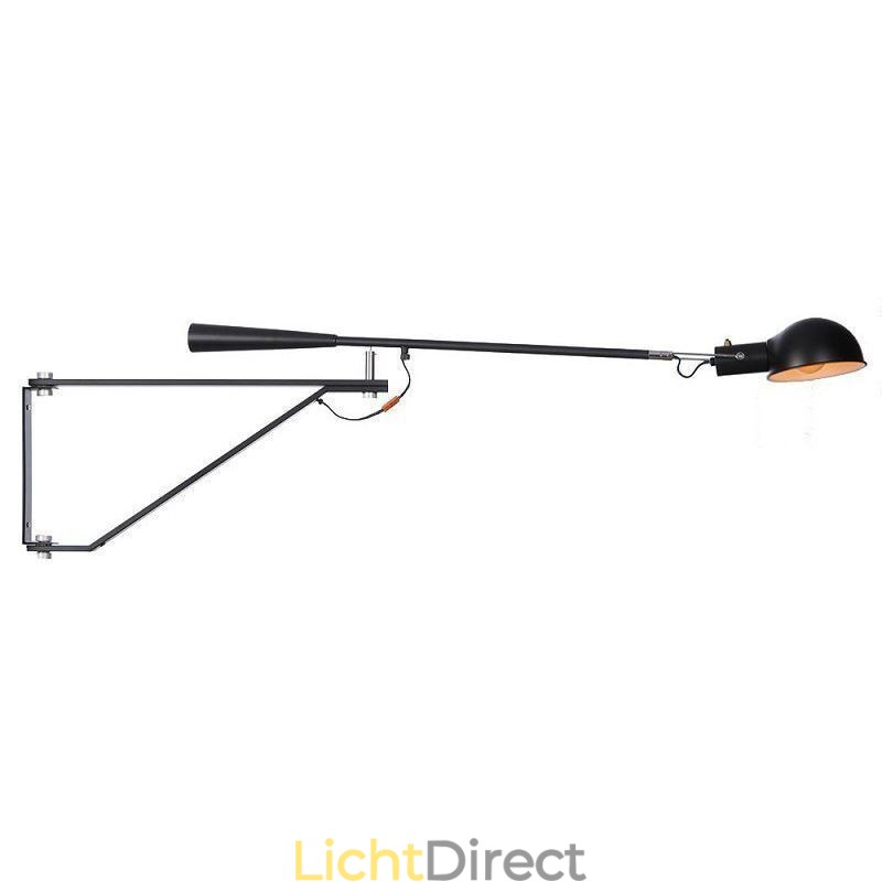 Enkele Rocker Arm Wandlamp Bedside Reading Sconce Lamp