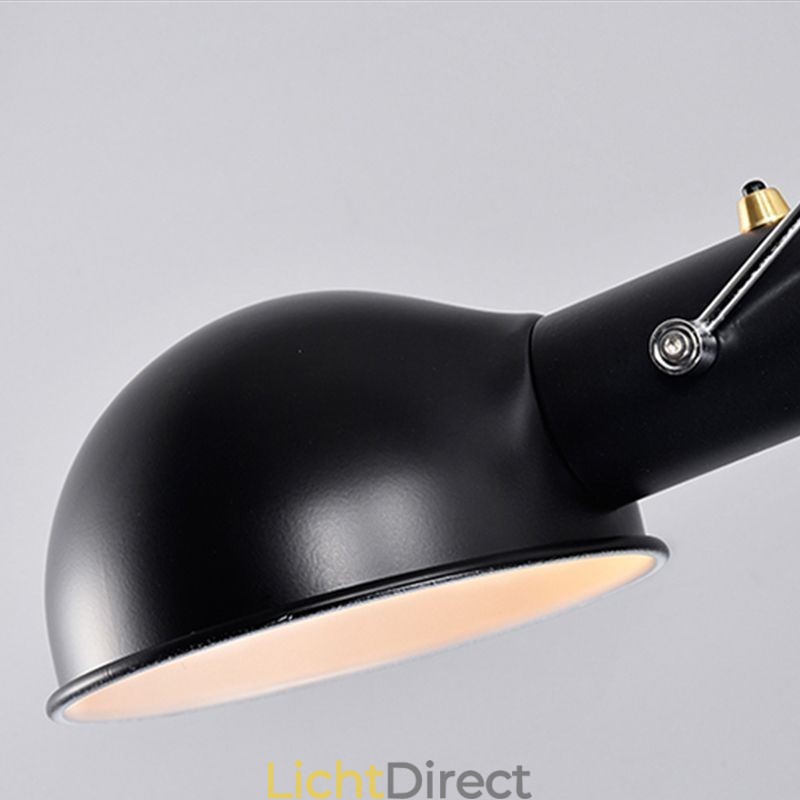 Enkele Rocker Arm Wandlamp Bedside Reading Sconce Lamp
