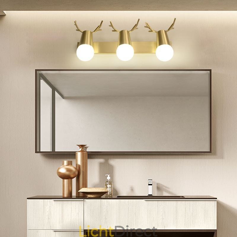 Nordic Messing Wandlamp Spiegel Frontlicht