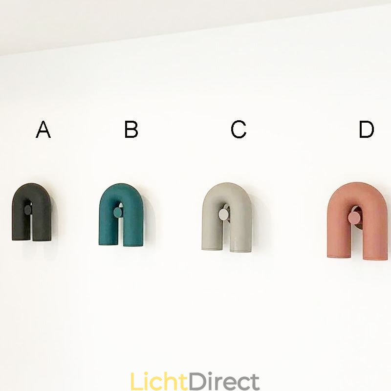 Wandlamp U-vorm Minimalistische creatieve wandlamp 90 Draaibare lampenkap