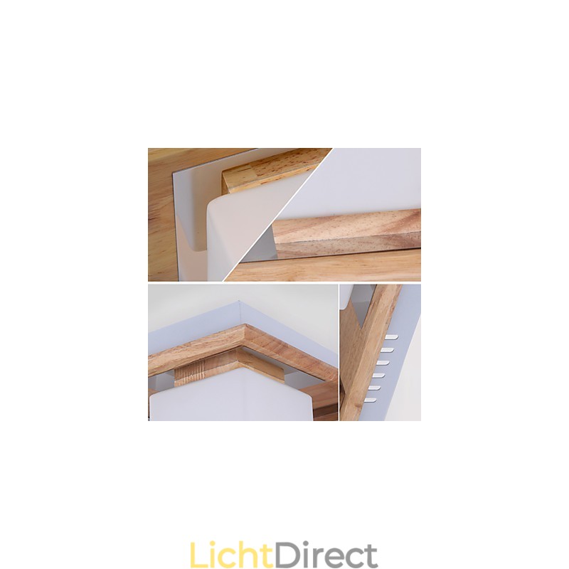 Inbouw mini-stijl moderne eigentijdse hout