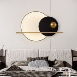 Wandlamp Ronde Tuin Smeedijzeren Wandlamp