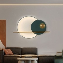 Wandlamp Ronde Tuin Smeedijzeren Wandlamp