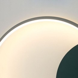 Wandlamp Ronde Tuin Smeedijzeren Wandlamp