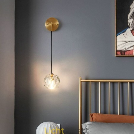 Moderne wandlamp creatieve kristallen wandlamp Moderne wandlamp creatieve kristallen wandlamp