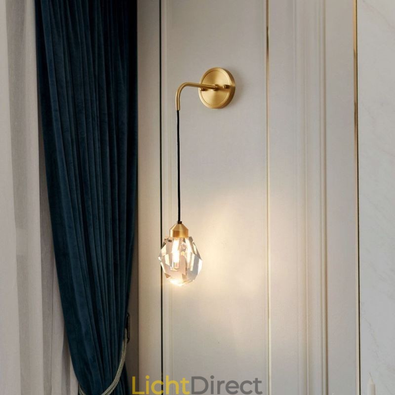 Moderne wandlamp creatieve kristallen wandlamp