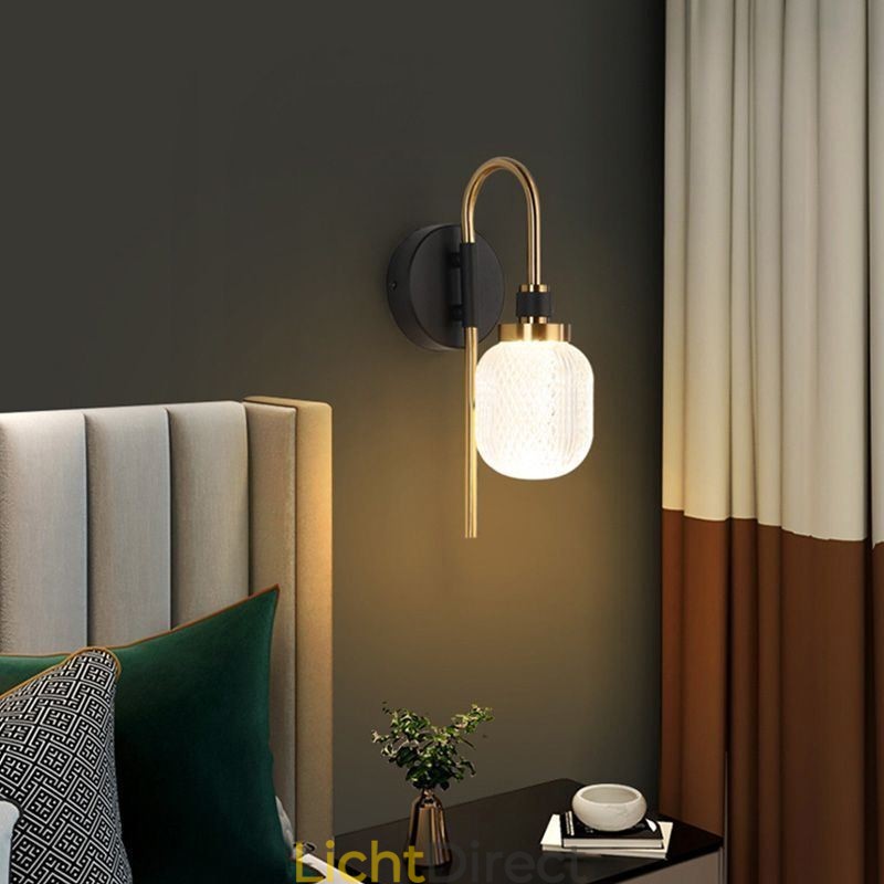 Moderne minimalistische wandlamp, acryl wandlamp