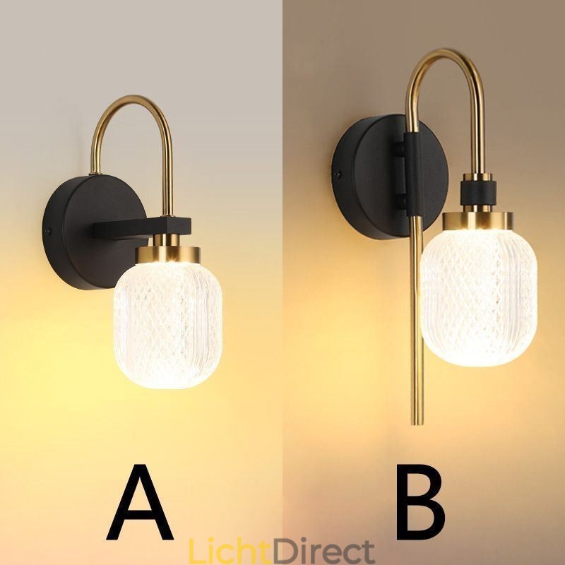 Moderne minimalistische wandlamp, acryl wandlamp