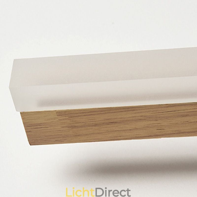 Spiegellamp Massief houten wandlamp Moderne wandlamp