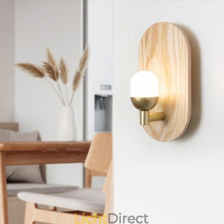Decoratie Muur Houten Lamp Entree Gangpad Verlichting Nordic Bedside Wandlamp Decoratie Muur Houten Lamp Entree Gangpad Verlichting Nordic Bedside Wandlamp