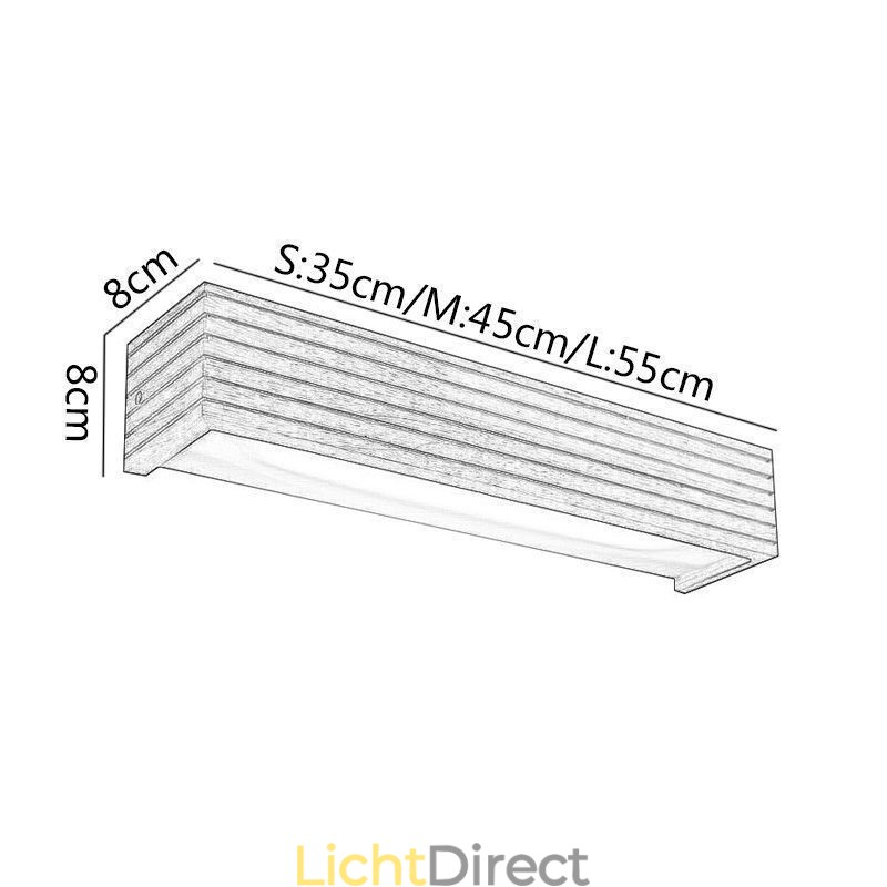 Japanse Stijl Houten Wandlampen Lamp Badkamer Thuis Wandlamp