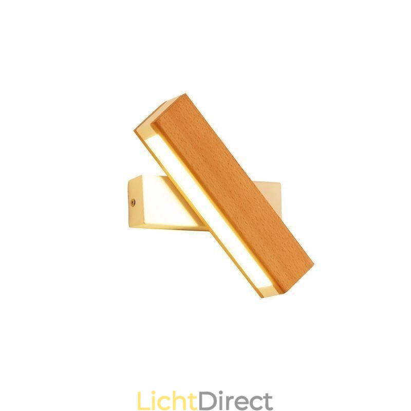Europa Massief Houten Wandlamp Nachtkastje Wandverlichting Moderne Eenvoud Lampen