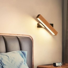Europa Massief Houten Wandlamp Nachtkastje Wandverlichting Moderne Eenvoud Lampen