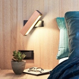 Europa Massief Houten Wandlamp Nachtkastje Wandverlichting Moderne Eenvoud Lampen