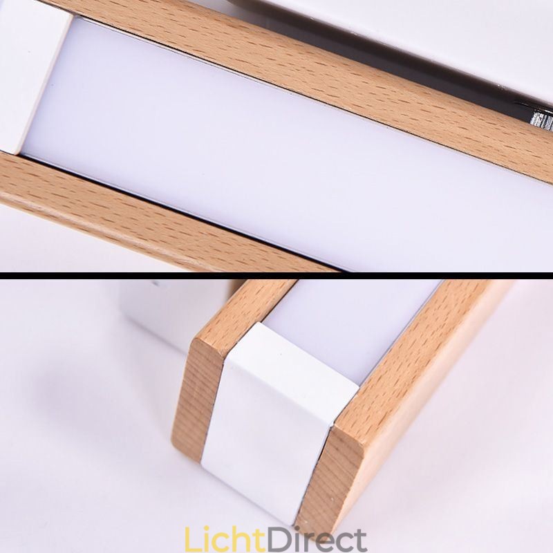 Europa Massief Houten Wandlamp Nachtkastje Wandverlichting Moderne Eenvoud Lampen