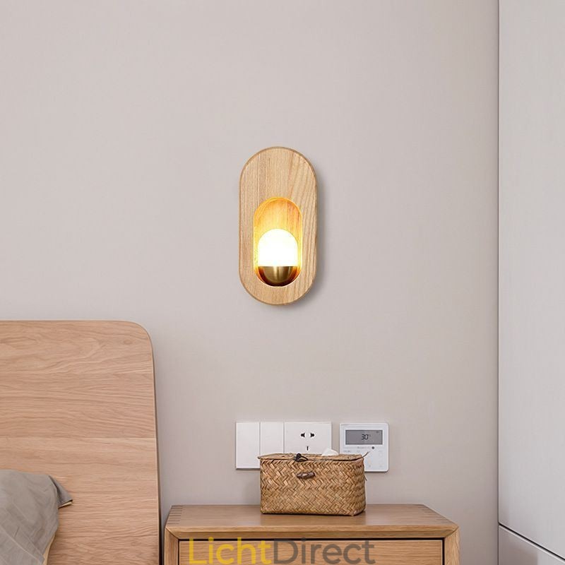 Japanse decoratie wandlamp houten wandlamp entree gangpad