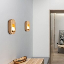 Japanse decoratie wandlamp houten wandlamp entree gangpad