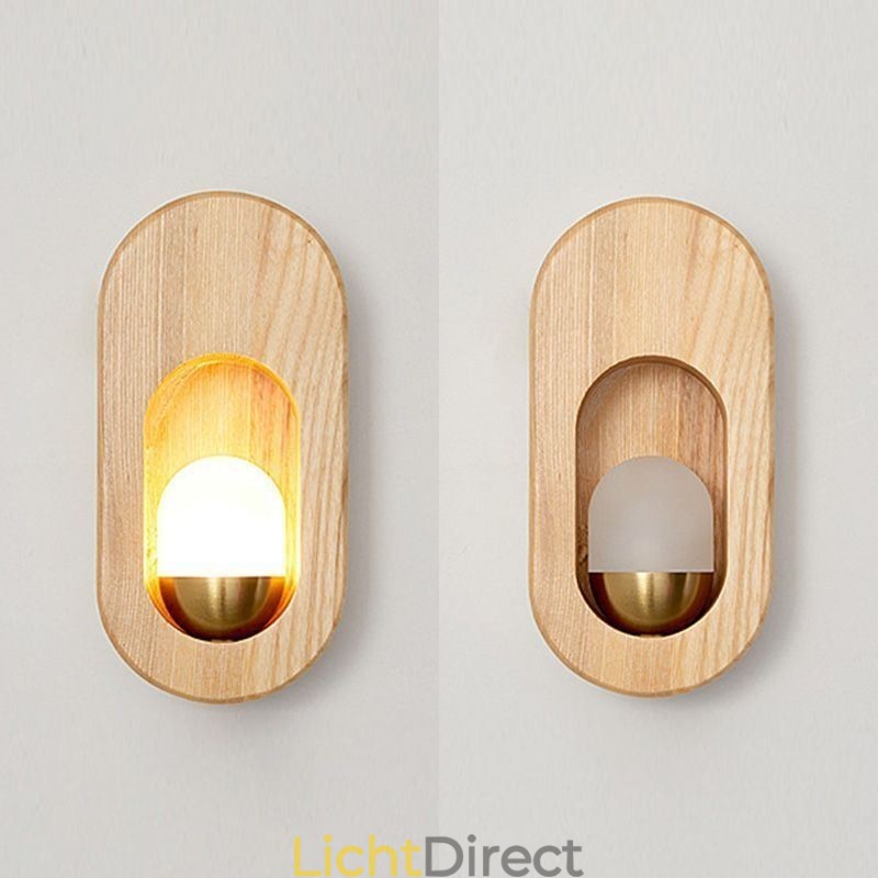 Japanse decoratie wandlamp houten wandlamp entree gangpad