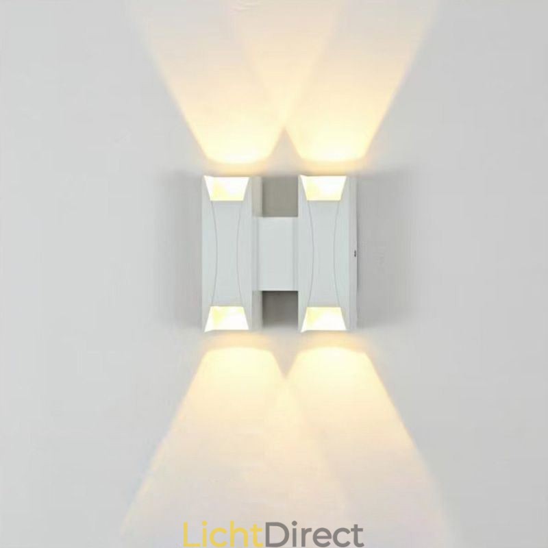 Waterdichte wandlamp moderne aluminium opbouw tuin veranda licht