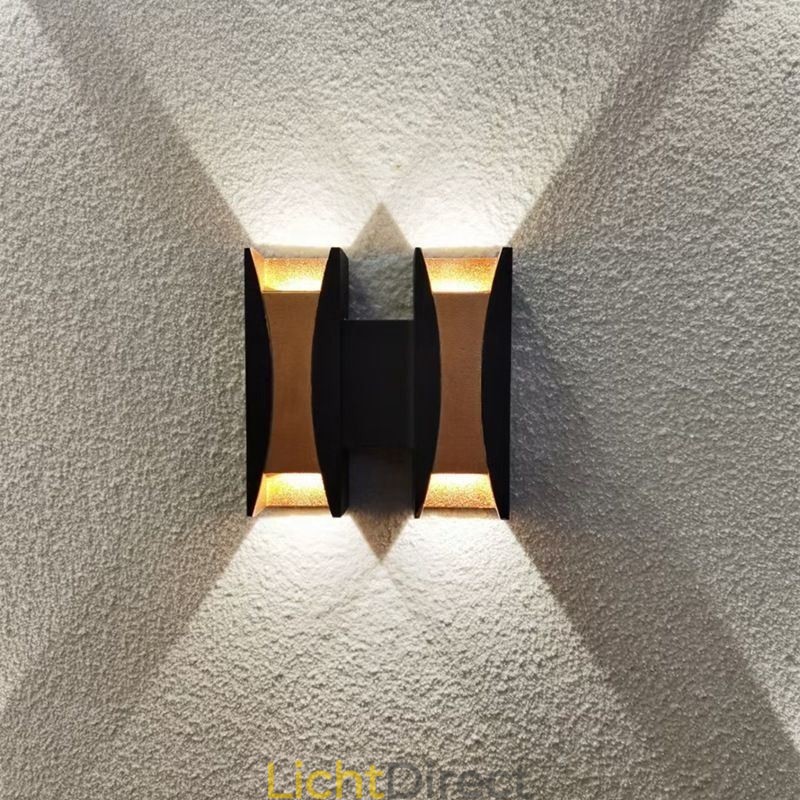 Waterdichte wandlamp moderne aluminium opbouw tuin veranda licht