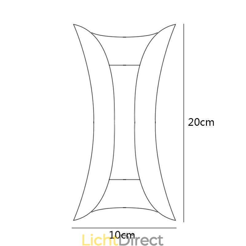 Moderne Wandlamp Waterdichte Wandlamp Binnenplaats Balkon Gang